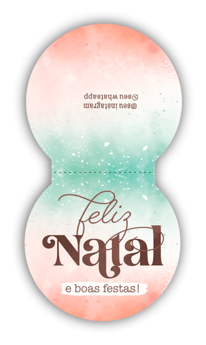 Lacres de Natal Personalizáveis - 40und