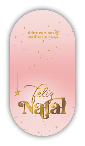 Lacres de Natal Personalizáveis - 40und