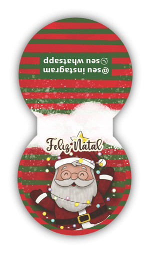 Lacres de Natal Personalizáveis - 40und