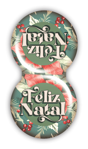 Lacres de Natal Personalizáveis - 40und