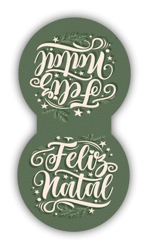 Lacres de Natal Personalizáveis - 40und