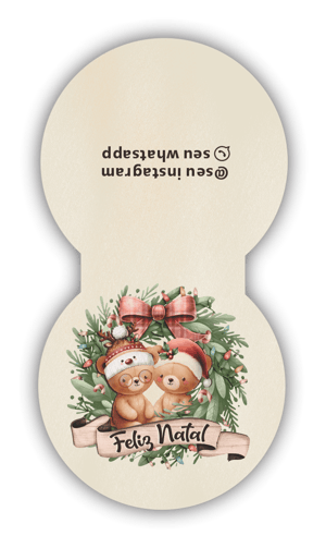 Lacres de Natal Personalizáveis - 40und