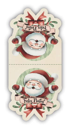 Lacres de Natal Personalizáveis - 40und