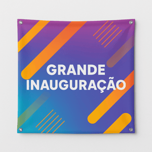 Lona  Sem acabamento ( somente impressão) Lona 440g  4x0  Somente Refile 
