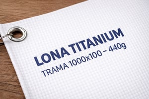 Lona Titanium 440g (1000x1000) Lona     