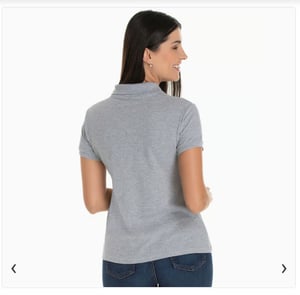 Camisas Polo Piquet Feminina