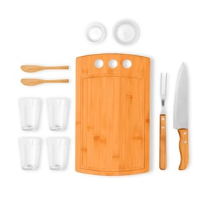 Kit Para Churrasco Com Copos Americanos 11 Peças