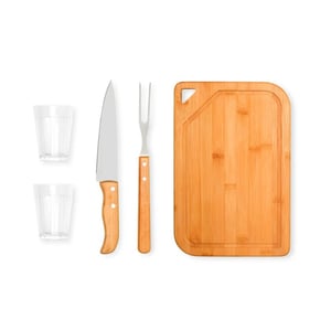 Kit Para Churrasco e Cerveja 5 Peças