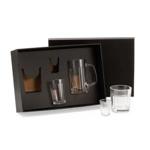 Conjunto de Copos De Vidro - 4 Peças