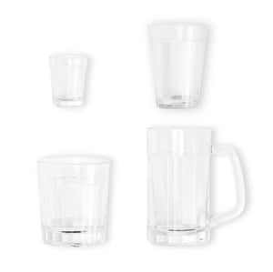 Conjunto de Copos De Vidro - 4 Peças