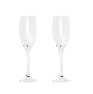 Jogo de Taças de Vidro para Champagne 190ml