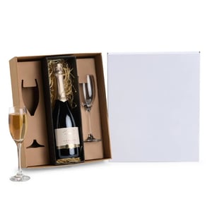 Jogo de Taças de Vidro para Champagne 190ml