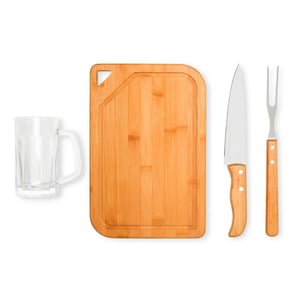 Kit Para Churrasco e Cerveja - 4 Peças