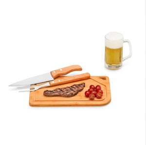 Kit Para Churrasco e Cerveja - 4 Peças