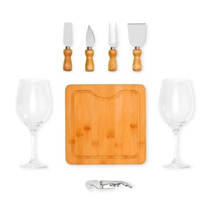 Kit para Queijo e Vinho - 8 Peças