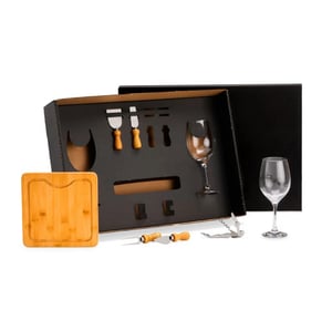 Kit para Queijo e Vinho - 8 Peças