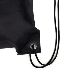 Mochila Sacola em Nylon 190D - Preta - 42X32Cm
