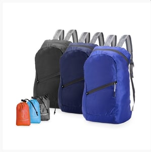 Mochila Dobrável Poliéster 16L