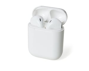 Fone de Ouvido Bluetooth Touch com Case Carregador Brilhante