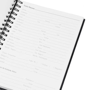 Caderno Pautado Com Wire-O