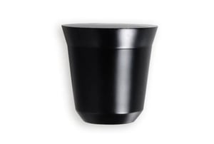 Copo Para Café Em Aço Inox - Preto - 60Ml