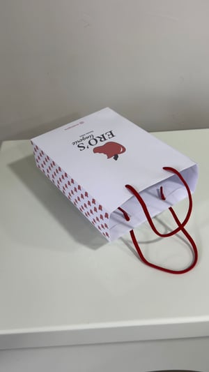 Sacola de Papel Off P2 - BRANCO