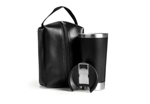 Kit Necessaire E Copo Térmico - 2 Peças