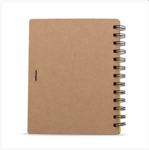 Caderno Ecológico com Símbolo Reciclado