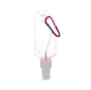 Frasco Plástico 100ml com Mosquetão