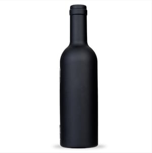 KIT VINHO PLÁSTICO RESISTENTE 3 PEÇAS FORMATO GARRAFA