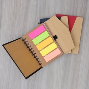 Caderno Ecológico com Autoadesivos