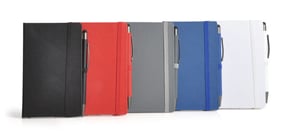 Caderneta P/ Anotações Com Caneta - Preta