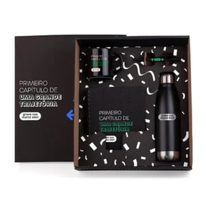 Kit Caderno E Acessórios - 4 Pçs