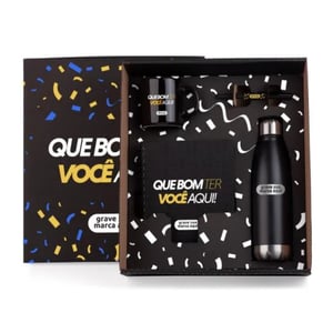 Kit Caderno E Acessórios - 4 Pçs