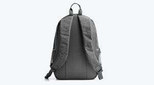 Mochila Em Poliéster 300D - Melange Cinza