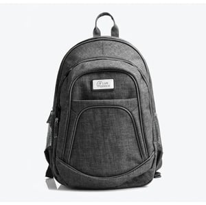 Mochila Em Poliéster 300D - Melange Cinza