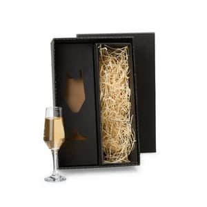 Taça De Vidro P/ Champagne 190 Ml - Não Acompanha Garrafa