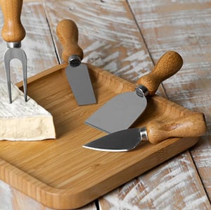 Kit Para Petisco / Queijo - 5 Pçs