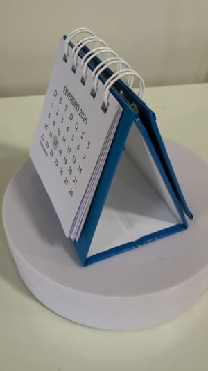 Calendário Mini de Mesa 2026