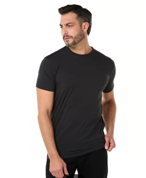 Camiseta de Algodão Egípcio Branca