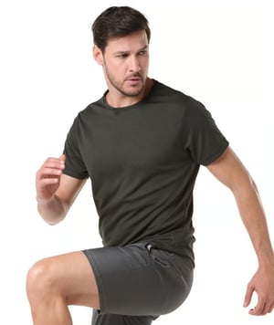 Camiseta Dry Fit Preta Proteção UV 30+