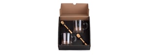 Kit Canecas Com Colheres - 4 Pçs