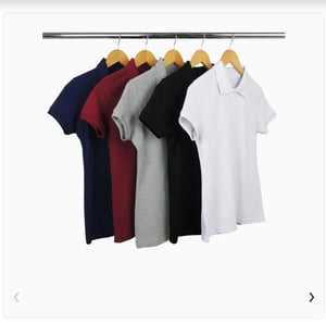 Camisas Polo Piquet Feminina      