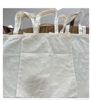 Ecobag 100% Algodão Cru      