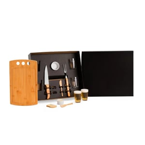 Kit Para Churrasco Com Copos Americanos 11 Peças      