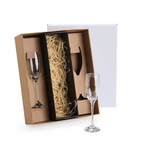 Jogo de Taças de Vidro para Champagne 190ml      