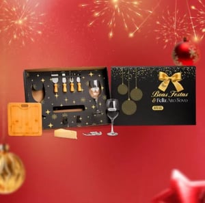 Kit para Queijo e Vinho - 8 Peças      