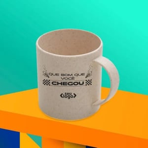 Caneca Em Fibra De Bambu - 350 Ml      Pedido mínimo de 100 peças