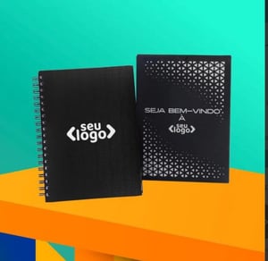 Caderno Pautado Com Wire-O      Pedido mínimo de 50 peças