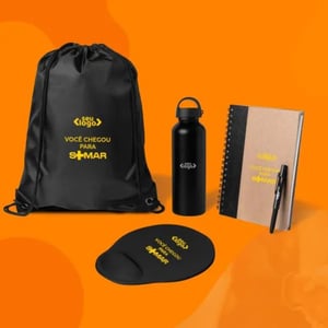 Kit Boas Vindas - 5 Peças - Preto      Pedido mínimo de 20 peças